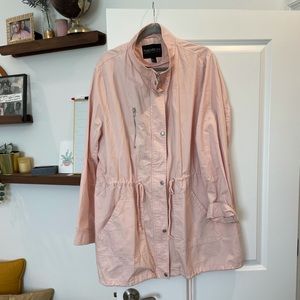 Forever 21 Pink Trench Coat